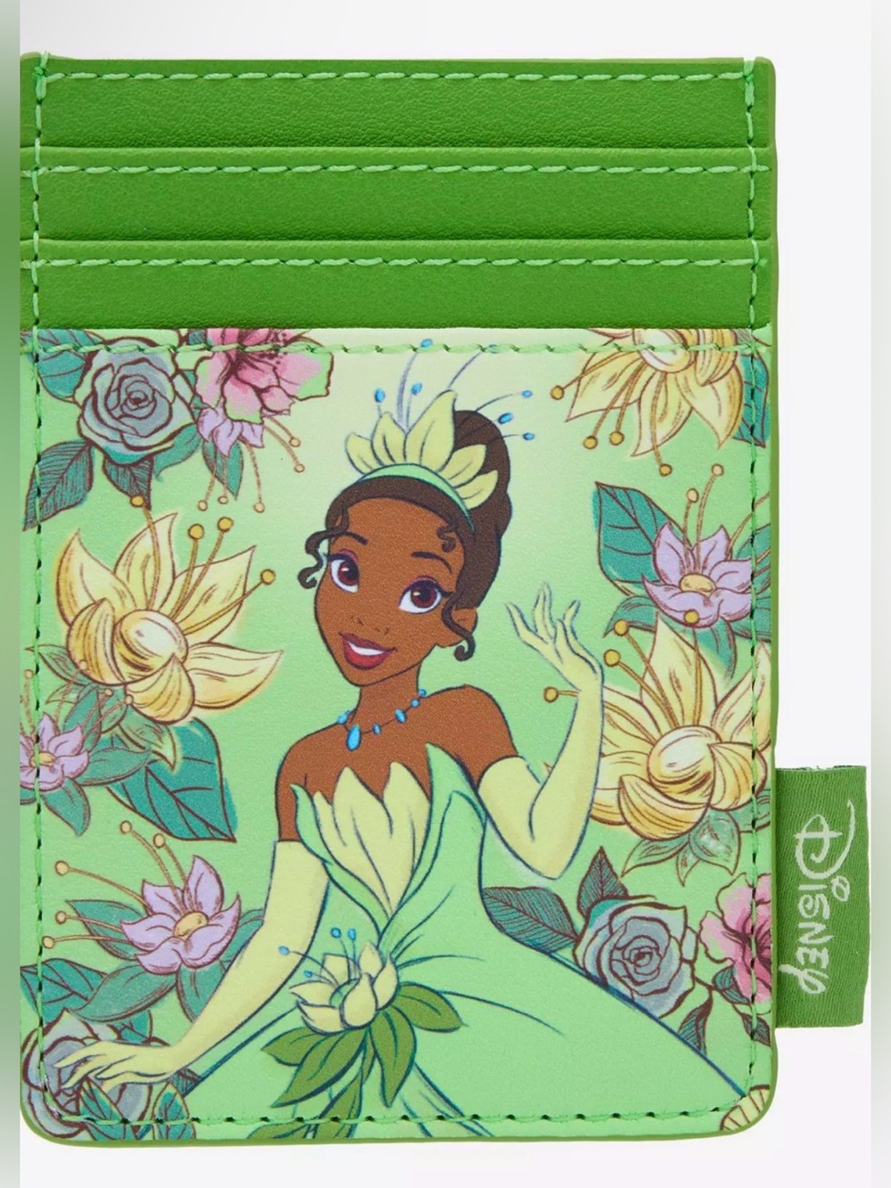 Loungefly Disney The Princess And The Frog Tiana Floral Cardholder (NWT)